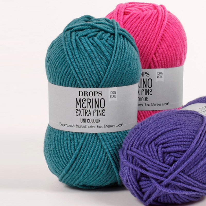 gratis oppskrift drops merino extra fine | Matawama.com