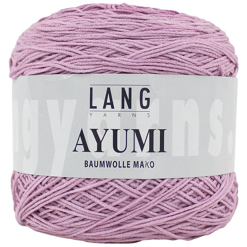 alle Farben AYUMI 100g Lang Yarns hochwertige Mako-Baumwolle 