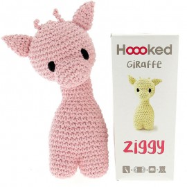 Kit Amigurum Girafa Ziggy - Hoooked