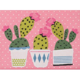 Costurero - Embroidered Cactus (Mediano)