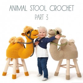 Animal Stool Crochet - Parte 3