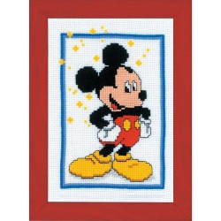 Kreuzstich-Set – Mickey...