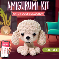 Poodle Amigurumi Set - Círculo