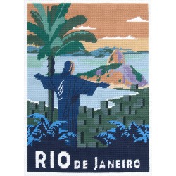 Bedruckte Leinwand - Rio de...